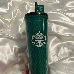Starbucks green apron barista cup